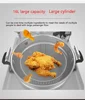 16L Electric Deep Fryer Commercial Pressure Cooking PanFrying Chicken Stainless Steel Equipment Multi-function Food Processor 6