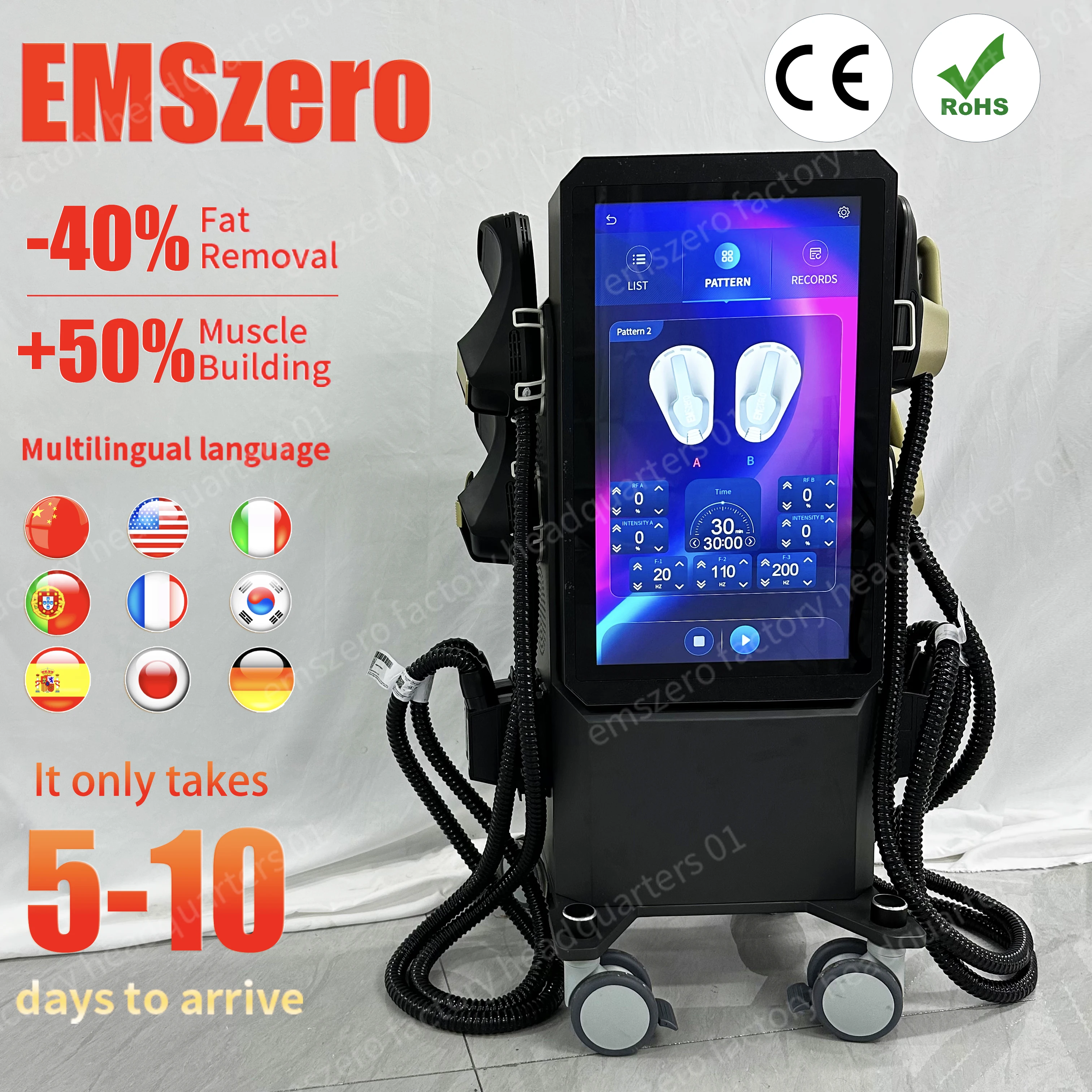 Dls-Emslim 14 Tesla Sculpt Technology Ems Rf Skin Tightening Muscle Gain Aidemszero Body Shaping Hiemt Machine Peso Perdere Forma