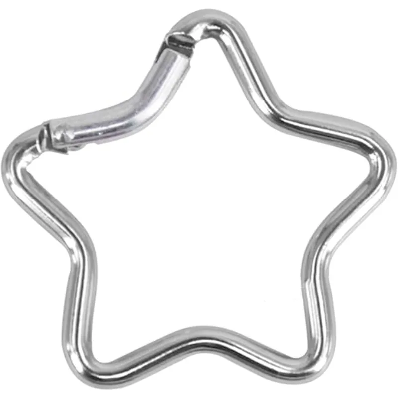 Climbing Buckle 1PC Pentagram Aluminum Alloy Mountaineering Star Quick Hanging Clothing Accessories