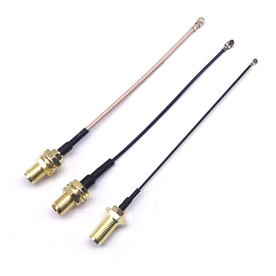 RF wireless IPX/SMA-JJ coaxial test line IPX4 to SMA male 0.81/RG1.13/RG178 router modification line coaxial test line