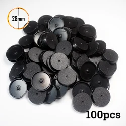 Premium 28mm Round Bases for Miniature Gaming and Tabletop Adventures (28mm 100 Bases)