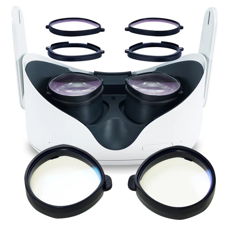 Protector De Lentes Magnético Para Gafas Con PS VR2 - Antiluz Azul, Para Miopía, Fácil Montaje