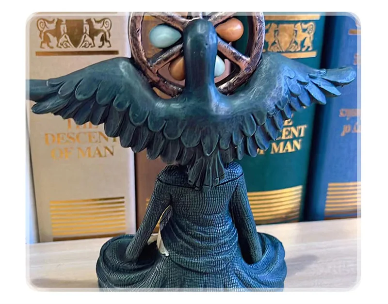 S9eac076de2e441c18fbfb29906b46eb4R Halloween Witch Figurine Statue Resin Creepy Witch Sculptures Garden Decoration for Home Patio Yard Lawn Porch Garden Decoration Mallzona