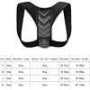 Back Posture Correction Belt Hunchback Prevention Correction of Sitting Posture Unisex Breathable Body Shaping Support Braces 6