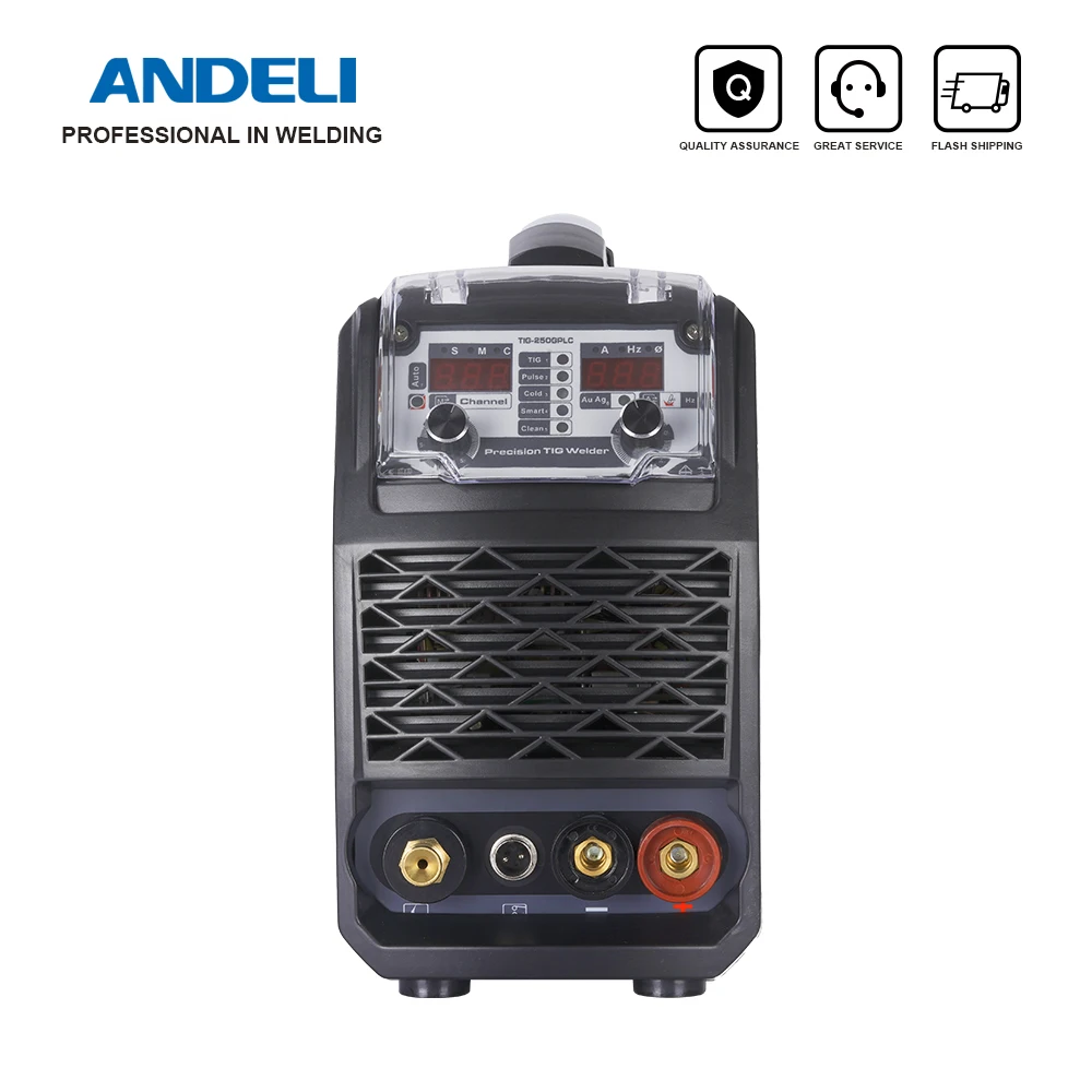 ANDELI 220V TIG Welders TIG Pulse Clean Gold Silver Welding Cold Welding Machine Suitable for Soldering Sheet Mold Repair tig mold spot welding machine pulse time controller welding machine modification imitating stainless steel laser welding