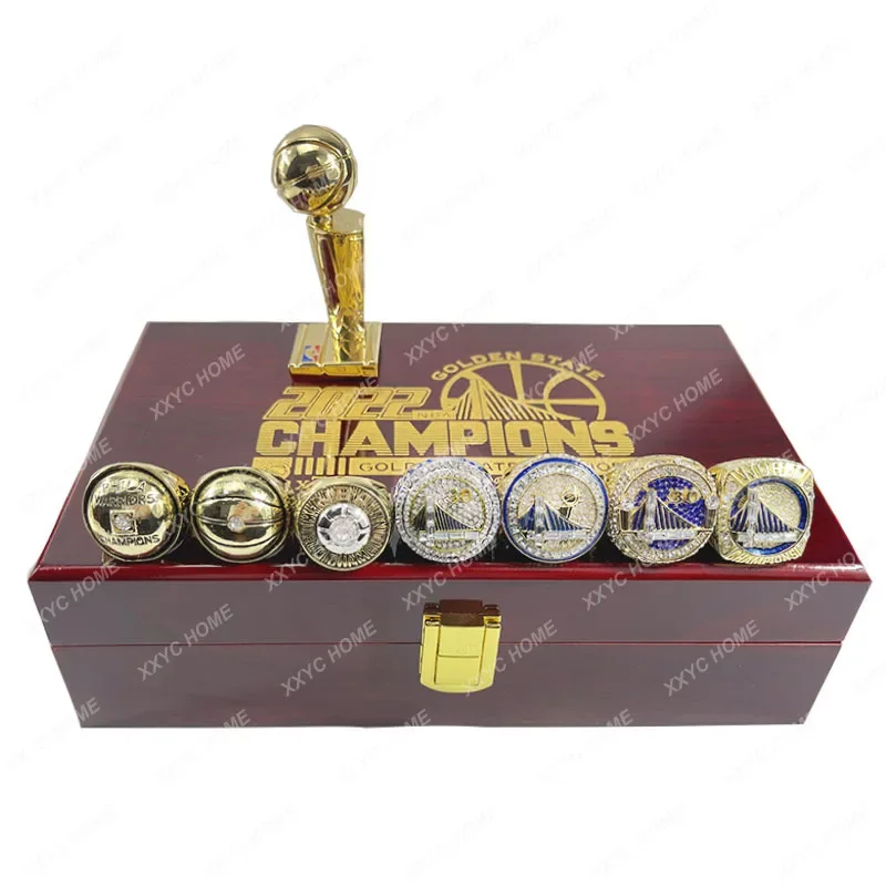 Jinzhou Warriors Curry Championship Ring Male Warriors 7 Trophy Set Anello Da Uomo