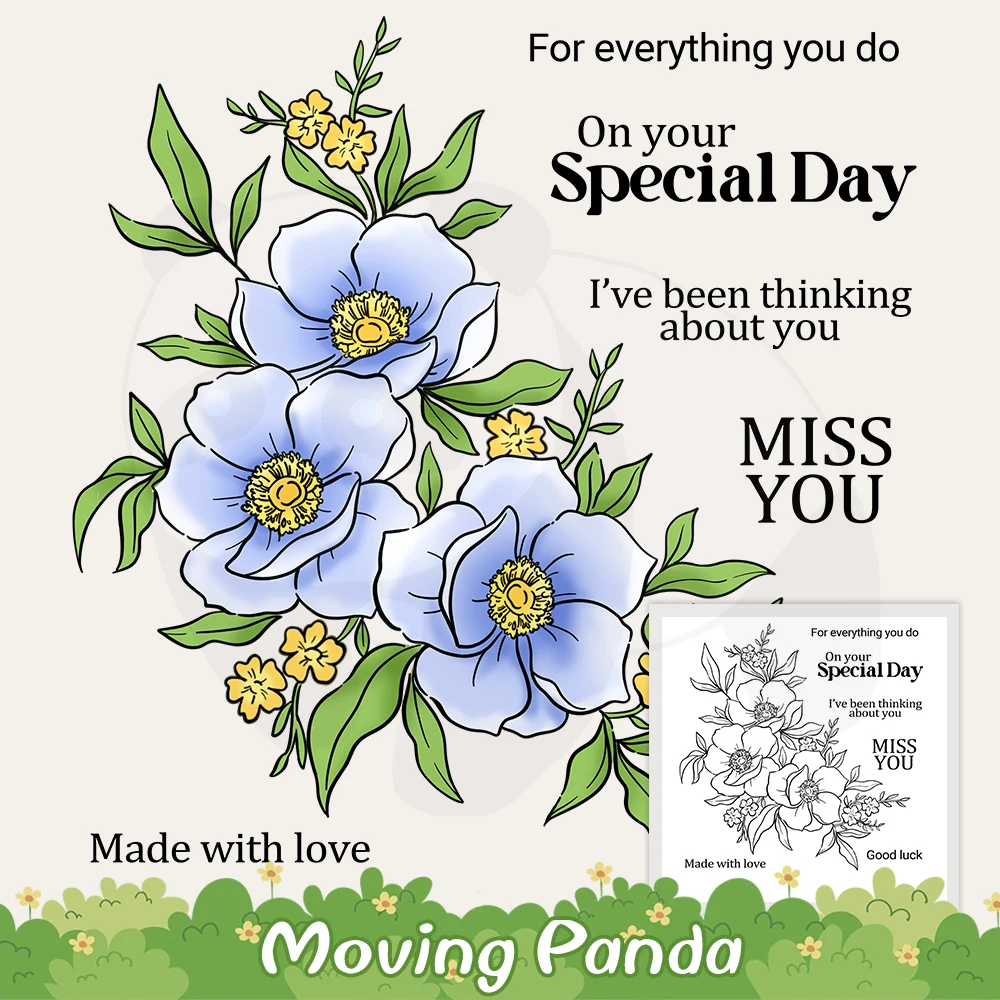 

Вырубные штампы весна-день цветущие цветы прозрачный штамп сделай сам Скрапбукинг металлические штампы силиконовые штампы для декора искусственных элементов