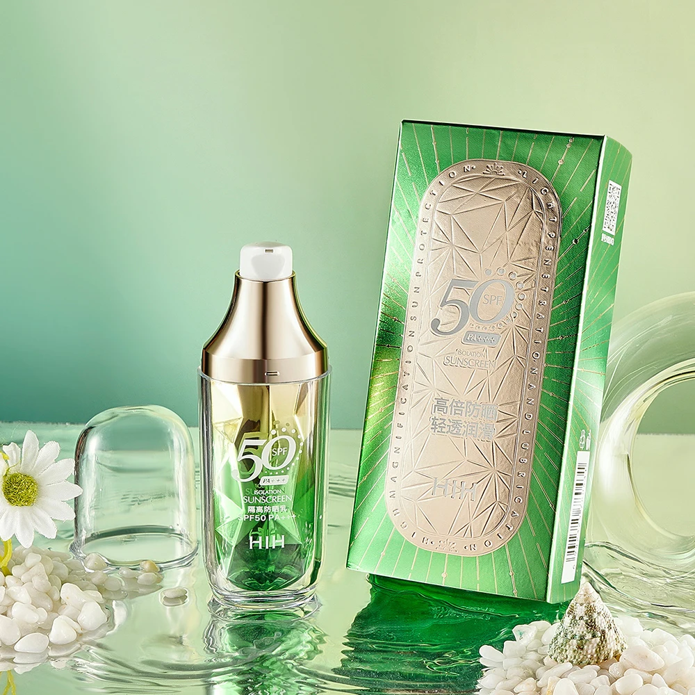 SPF50+ Facial Care Whitening Sunscreen Lotion Summer Refreshing Body Sunscreen Moisturizing Anti Ultraviolet Face Cream Skincare
