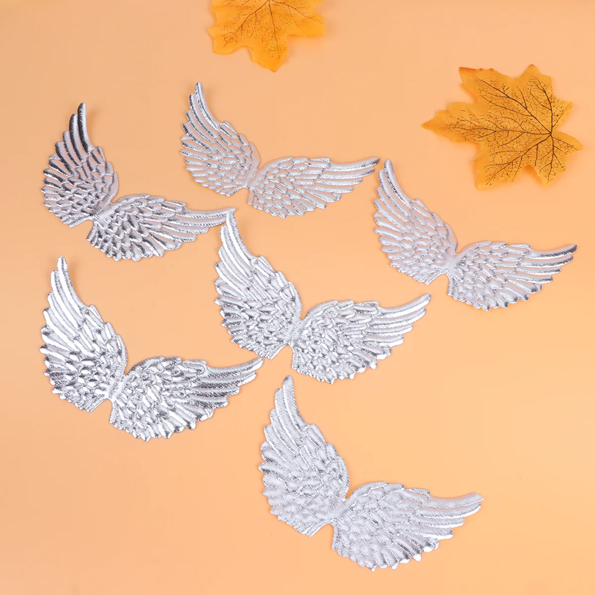 

Mini Angel Wing Fairy Wing Patches DIY Crafts Costume Backpack Ornament Cake Topper Decoration
