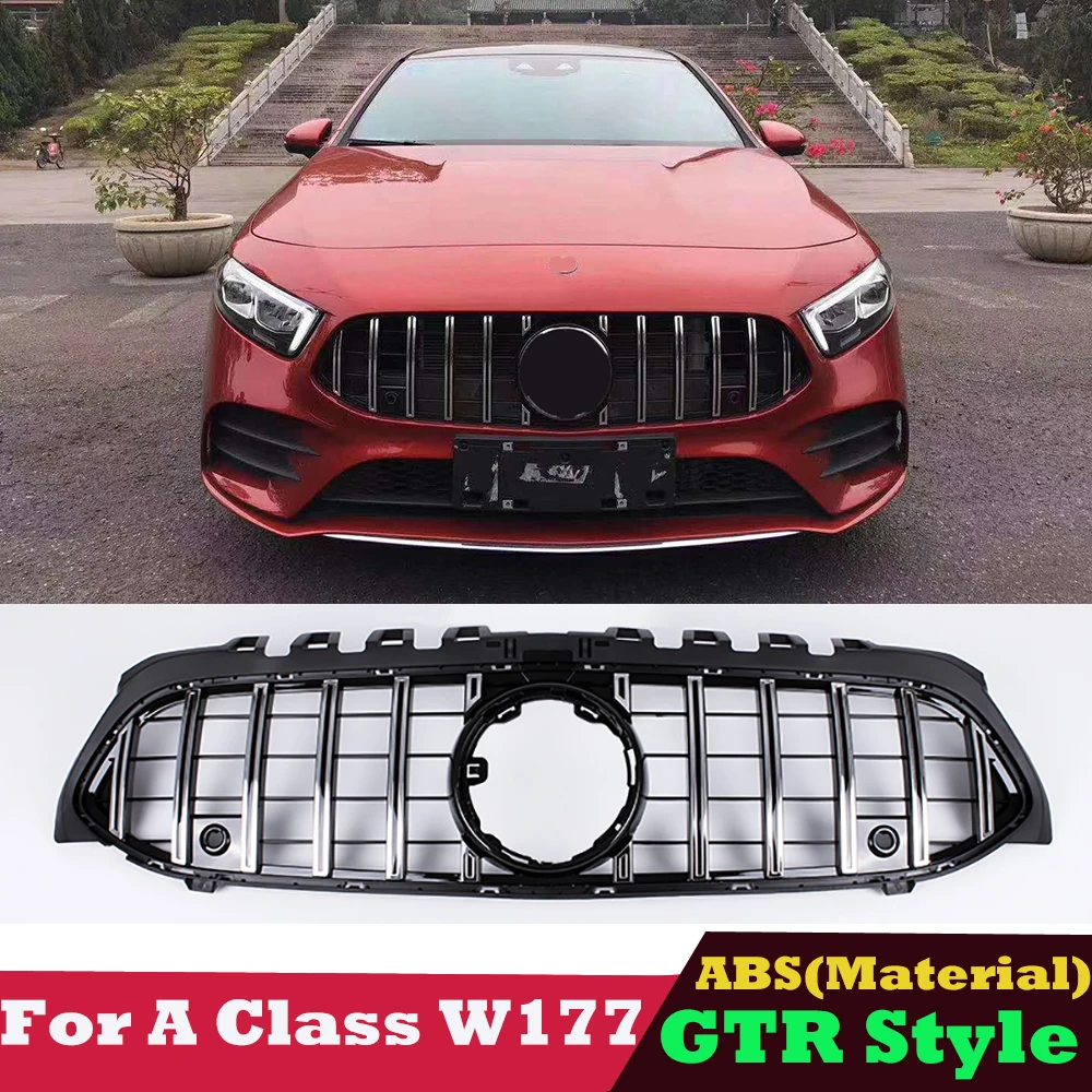 

W177 V177 A180 A200 GT Panamericana Bumper Grille for Mercedes Benz A Class 2018-2022 A220 A250 A160