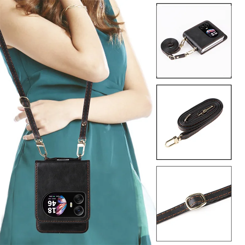 Blackview Hero 10 Crossbody Leather Wallet Bag with Card Slots & Pocket Phone Cover