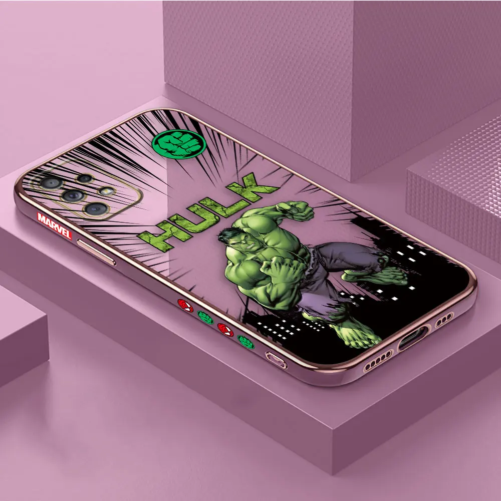 thumbnail image 1 of Smooth E-TPU Phone Case For Samsung Galaxy A73 A72 A71 A54 A53 A52 A51 A33 A32 A23 A22 A13 A12 A34 5G Case Marvel HULK SpiderMan, 1 of 5