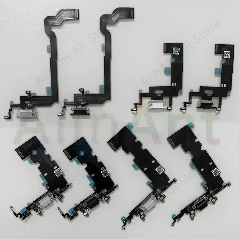 AiinAnt USB Port Charger Dock Connector Mic Charging Flex Cable For iPhone 7 8 Plus Xs Max X XR Dock Charging Flex - Image 4