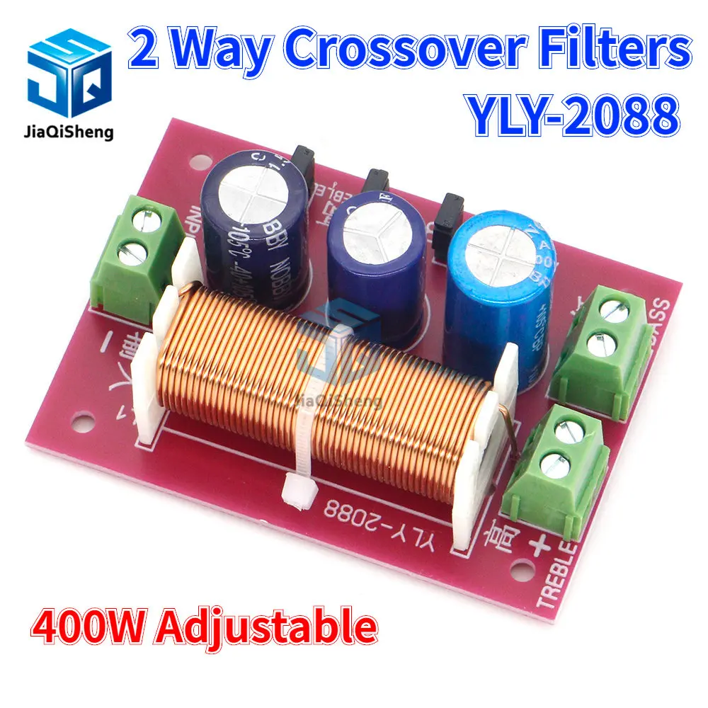 YLY2088400WAdjustable2WayCrossoverFilters1UnitAudioSpeaker