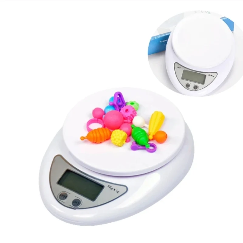 휴대용 디지털 체중계 LED 전자 저울, 우편 음식 밸런스 측정 무게추, 주방 LED 전자 저울, 3kg/1g