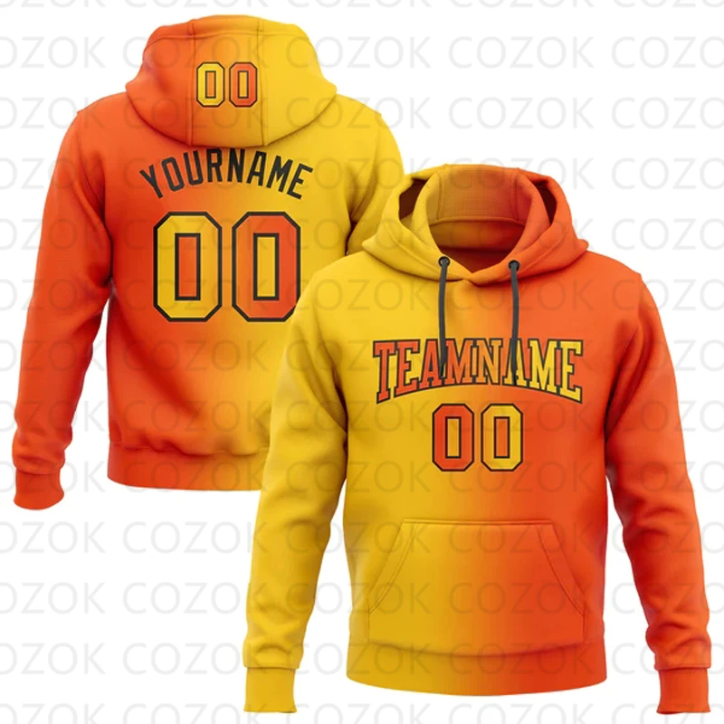 Customized Hoodie Green Color splicing Jersey 3D Printed  Unisex Pullovers Hoodie Casual Sweatshirts