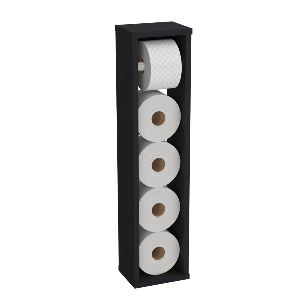 Bali  28" High Toilet Paper Holder Narrow Shelf Organizer for Bathroom, Living Room, Kitchen 6
