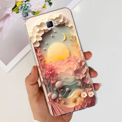 Charming Painted Soft Silicone Phone Case Cover - Artistic Design TPU Protective Case for J7 Prime (Silver)