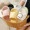 Summer Women Slippers Indoor Bath Thick Platform Non-slip Home Men Cartoon Bear Flip Flops Beach Sandals Ladies Shoes 6