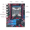 Комплект материнской платы SOYO X99 RED с процессором LGA2011-3 Xeon E5 2680 V4 DDR4 16 ГБ (2*8 ГБ) 2133 МГц ОЗУ NVME M.2 SATA 5