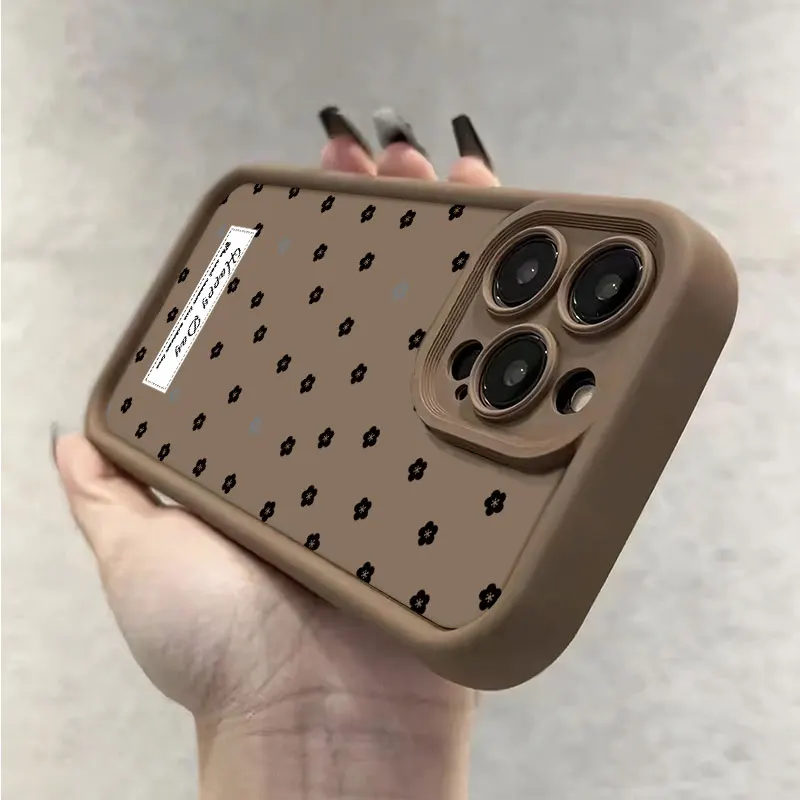 Floral Silicone Soft Shockproof Phone Case Cover