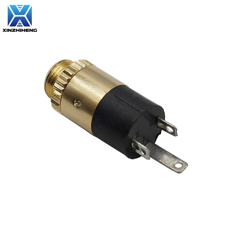 5개 3.5mm 실린더형 소켓 PJ-392 스테레오 암컷 잭 (나사 포함), 오디오/비디오 헤드폰 커넥터 PJ392 도금.