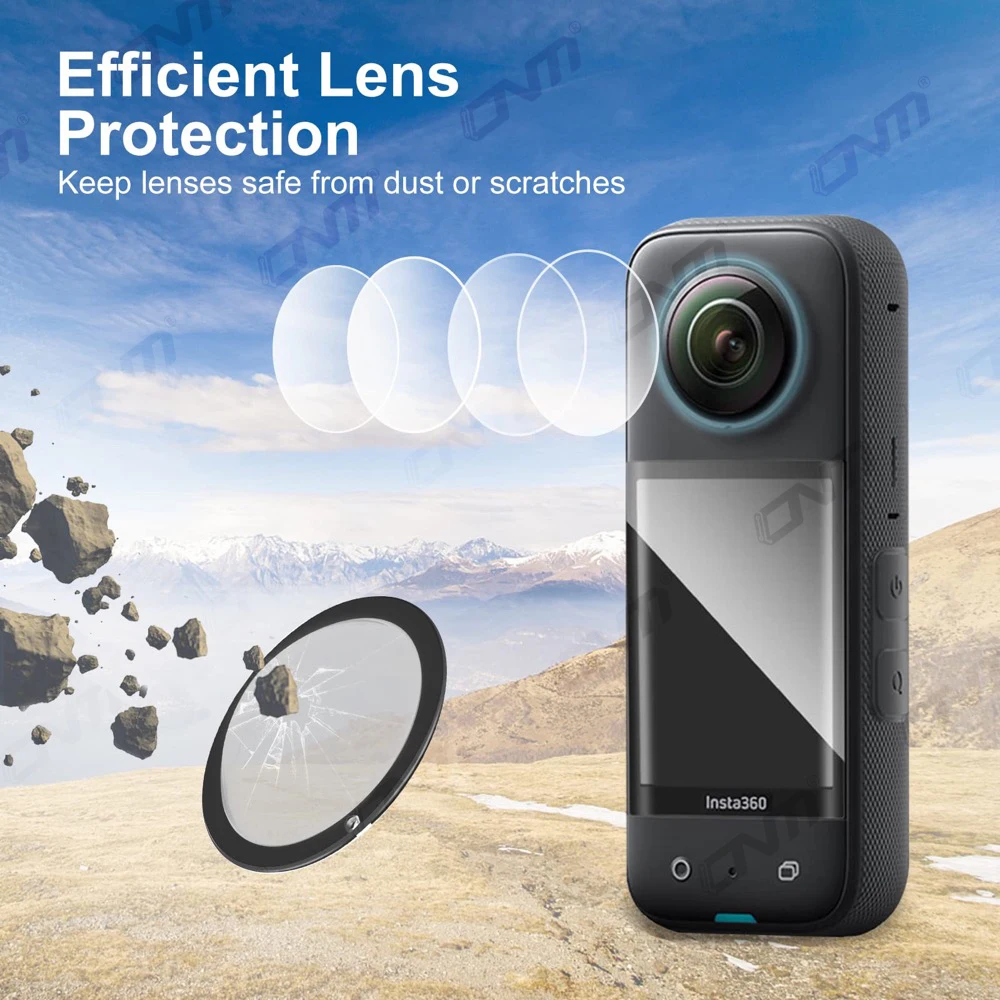 Insta360 X3 Lens Cap Protector + Protection Frame + Lens Guards for Insta  360 X3 Camera Protector Set Anti-scratch Accessories - AliExpress