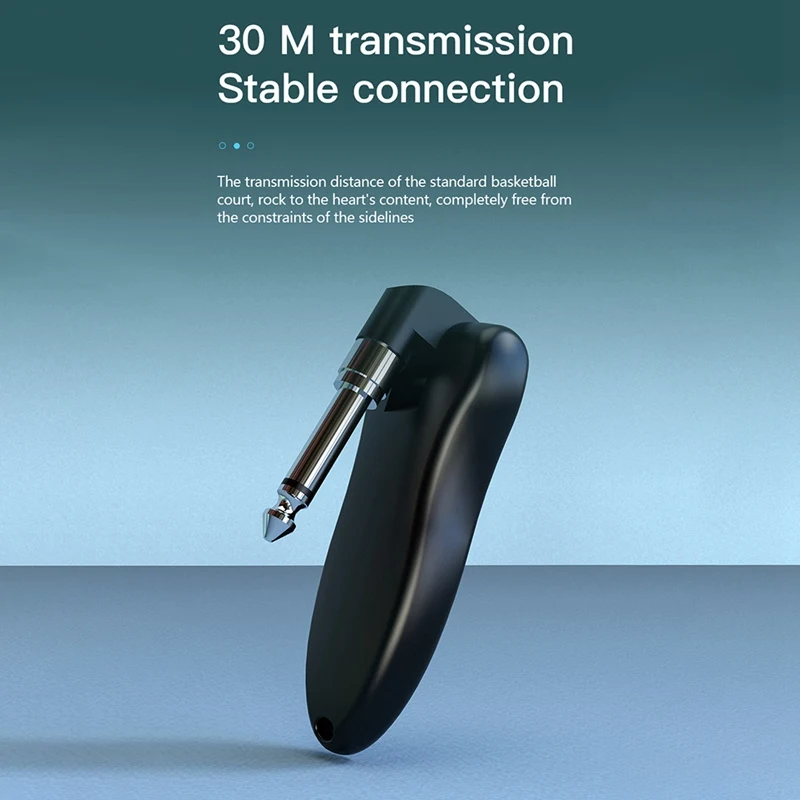 Wireless System Audio 09T Transmitter Receiver Pickup USB Rechargeable Wireless System For Electric Guitar Bass