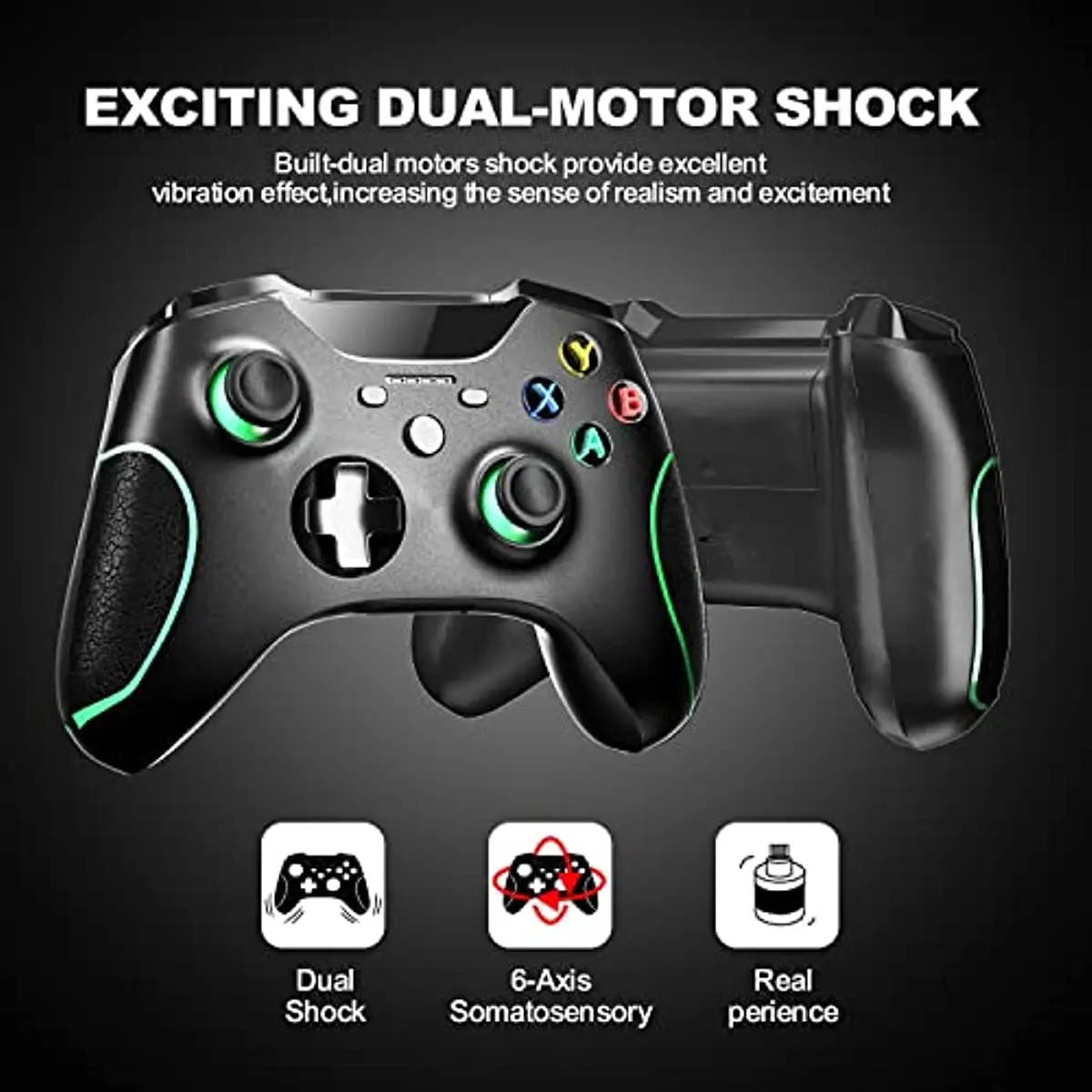 Xbox Ʈѷ  Ʈѷ, Xbox One/One S/One X/Xbox ø X/Elite/PS3/PC Windows 7/8/10 ȣȯ , 2.4G