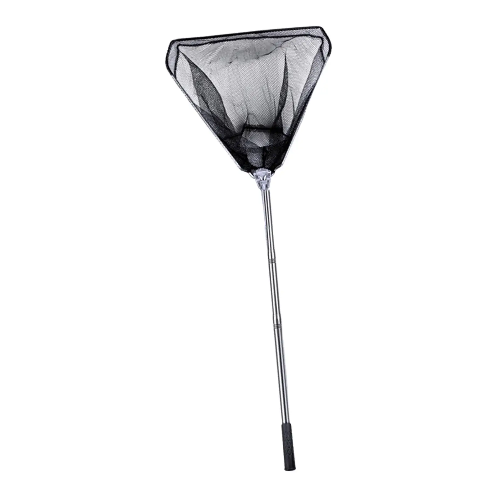 Portable Folding Fishing Landing Net Accessories Practical Stainless Steel Rod