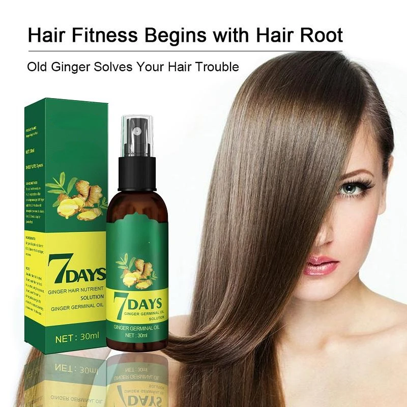 Рисунок 4 - Спрей для роста волос с имбирем в течение 7 дней