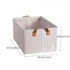 2-pack Large Storage Basket With Shelves, Fabric, Wardrobe Storage Bag And Storage Bin With Handles For Organizing Clothes, Deco 4