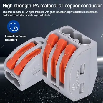 موصل سلك عالمي سريع الخائن ، الربط الصغير ، موصل ، كابل الأسلاك ، كتلة المحطة الطرفية ، الموصلات الكهربائية 6