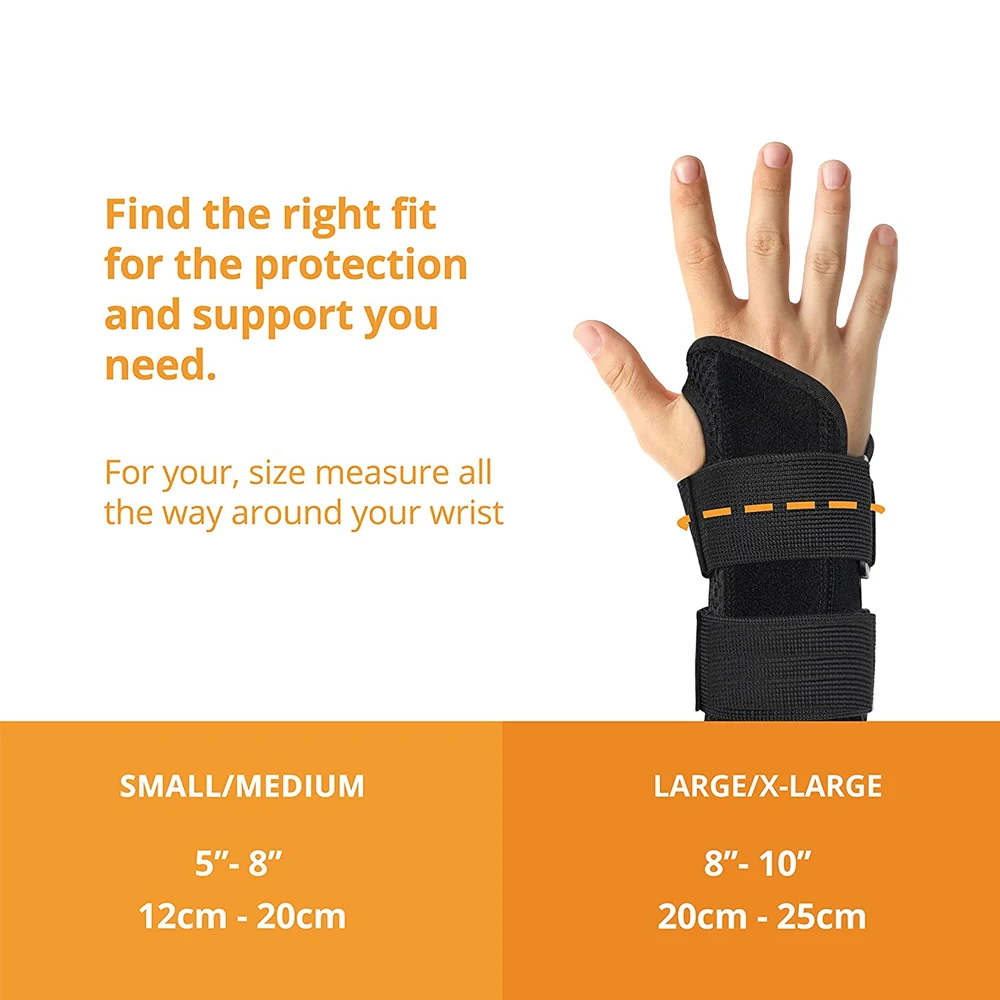 1Pcs Wrist Support Splint Arthritis Band Belt Carpal Tunnel Wrist Brace Sprain Prevention Professional Wrist Protector 2