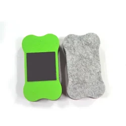 Magnetic Reusable Dry Erase Whiteboard (Green Eraser)