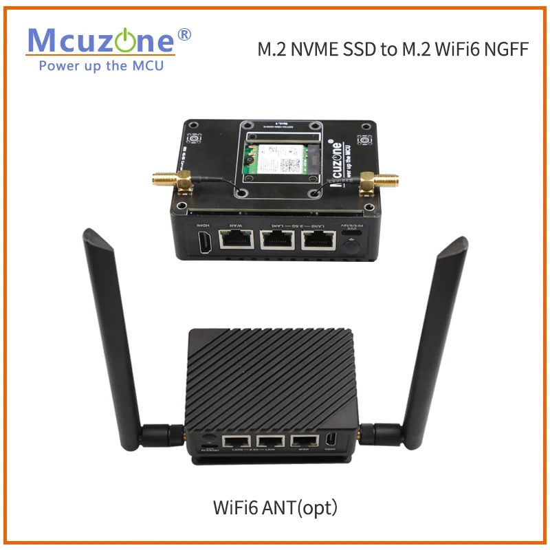 M.2 M Ű NVME SSD A Ű, WiFi6 AX200 AX210 MT7921K  R5S CM4  
