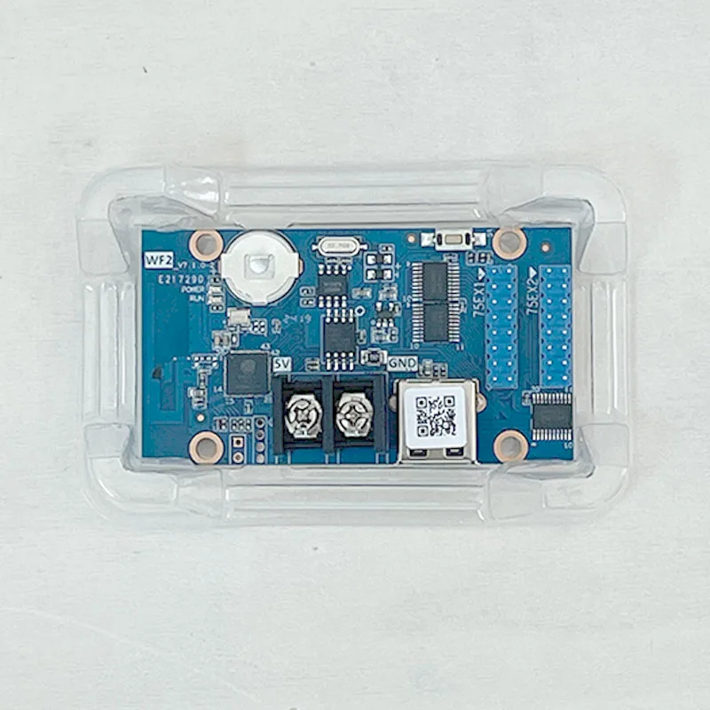 Huidu HD-WF2 Full Color LED Panel Pixel Display Control Card For LED Display Screen USB Port Main Board Supports Mobile WiFi
