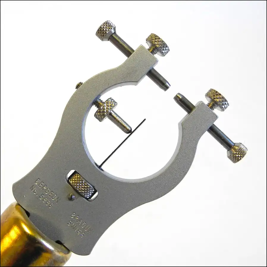 Bergeon 5896 Poising Tool 'Lyre' Shaped Truing Calipers