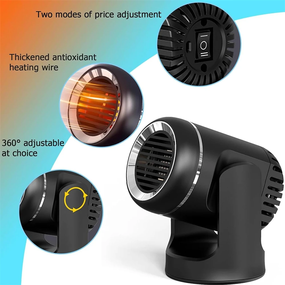 Heating Fans Hot Air Blower Autonomous Car Heater 12v 24v Electric Fan Heater Vehicle Portable Mini Air Conditioner Diesel air heater
