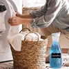 50 Oz Large Plastic Water Bottle with Flip Cap, Square Base Juice Container, Clear Plastic Water Bottle, Beverage Milk Bottle 5