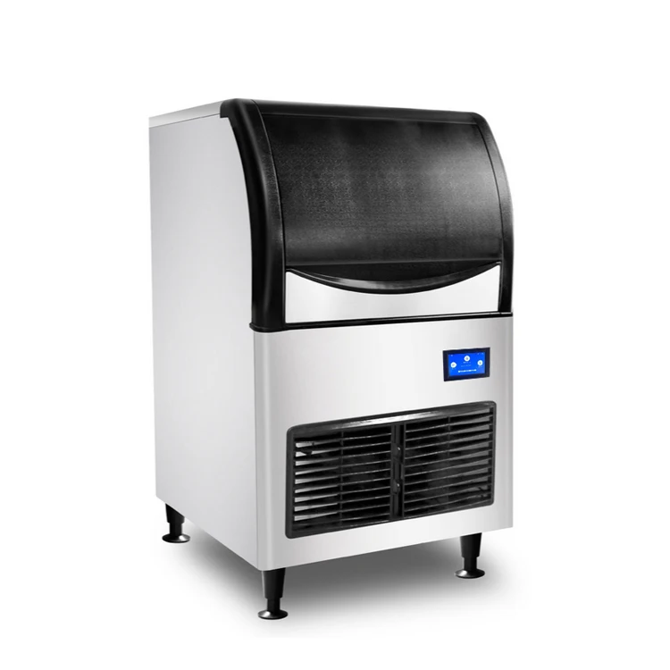 Heavy-Duty R404a Industrial Ice Maker Machine 220V Refrigeration Equipment With Compressor Produces Ice Cubes - Image 2