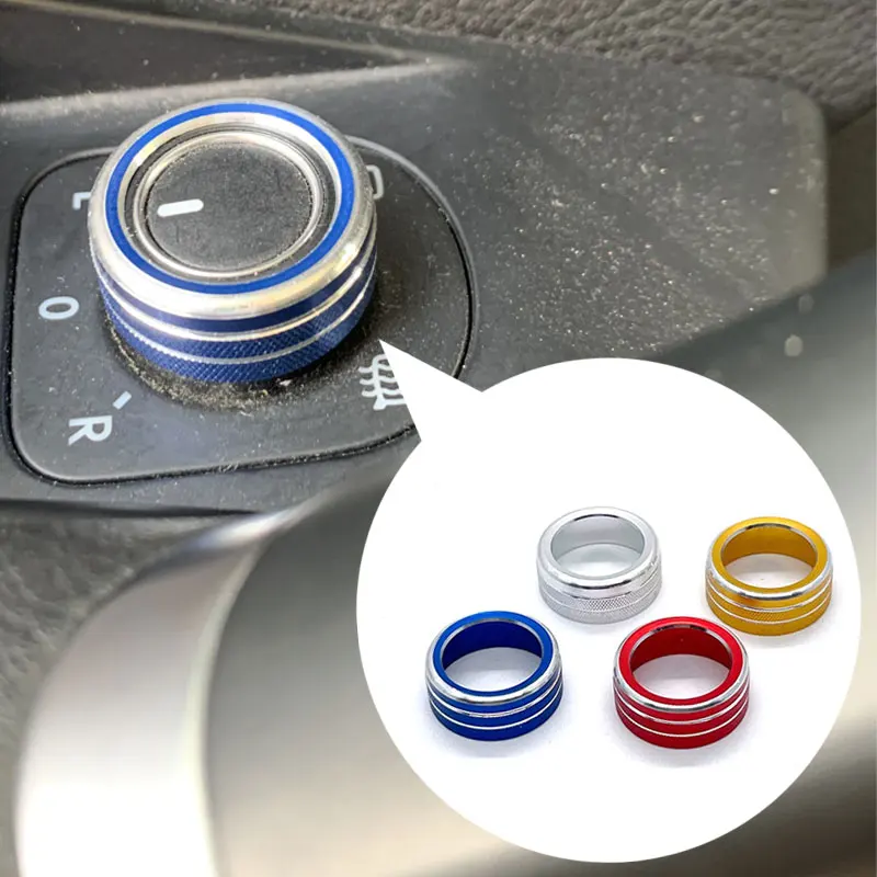 Rearview Mirror Adjustment Knob Button Decorative Cover 2018 2019 2021