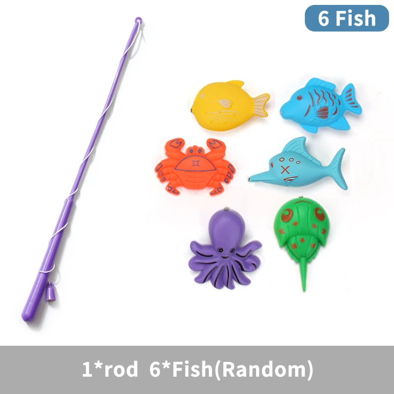 Double shell fishing toy children puzzle boys and girls pool set