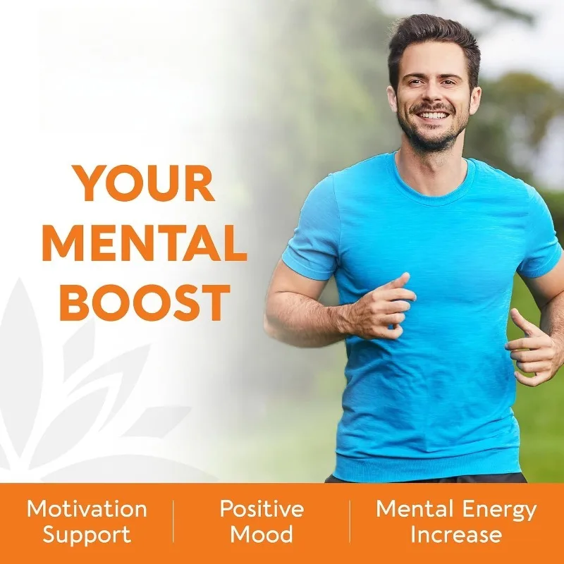 Dopamine Brain Support Supplement containing vitamin B12 enhances mental health 60 capsules dopamine brain supplement
