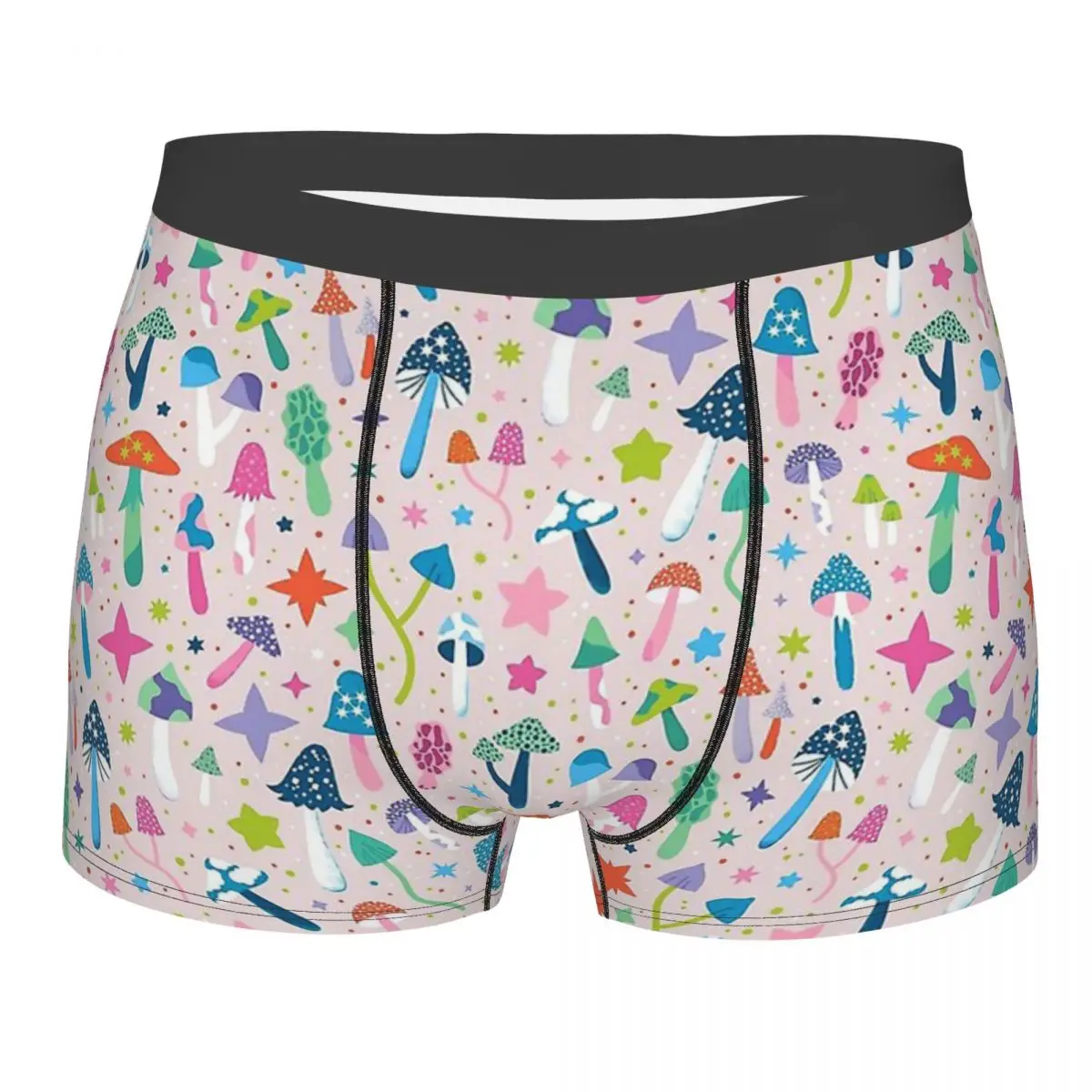 

Hunting Mushroom Mushrooms Forest Underpants Homme Panties Man Underwear Sexy Shorts Boxer Briefs