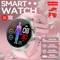 2025 New Five organ examination Health Smart Watch For Men Precise ECG Blood Pressure  Fitness Tracker Bluetooth Call Smartwatch 1