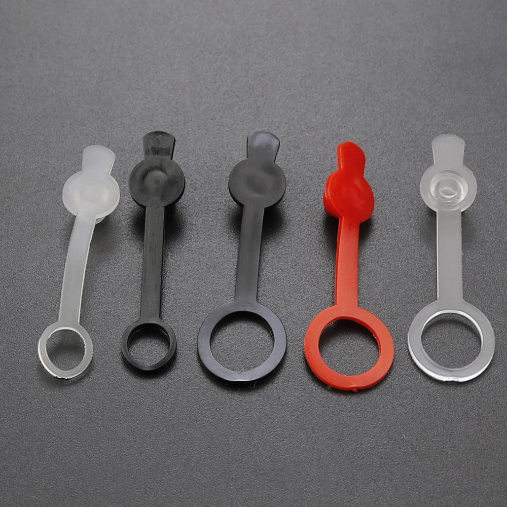 DC Power Waterproof Cap 5Pcs 5.5*2.1mm 5.5*2.5mm Jack Female Socket Connector Diameter DC022 DC022B DC099 DC025M 8mm 11mm DC Power Connector Cover
