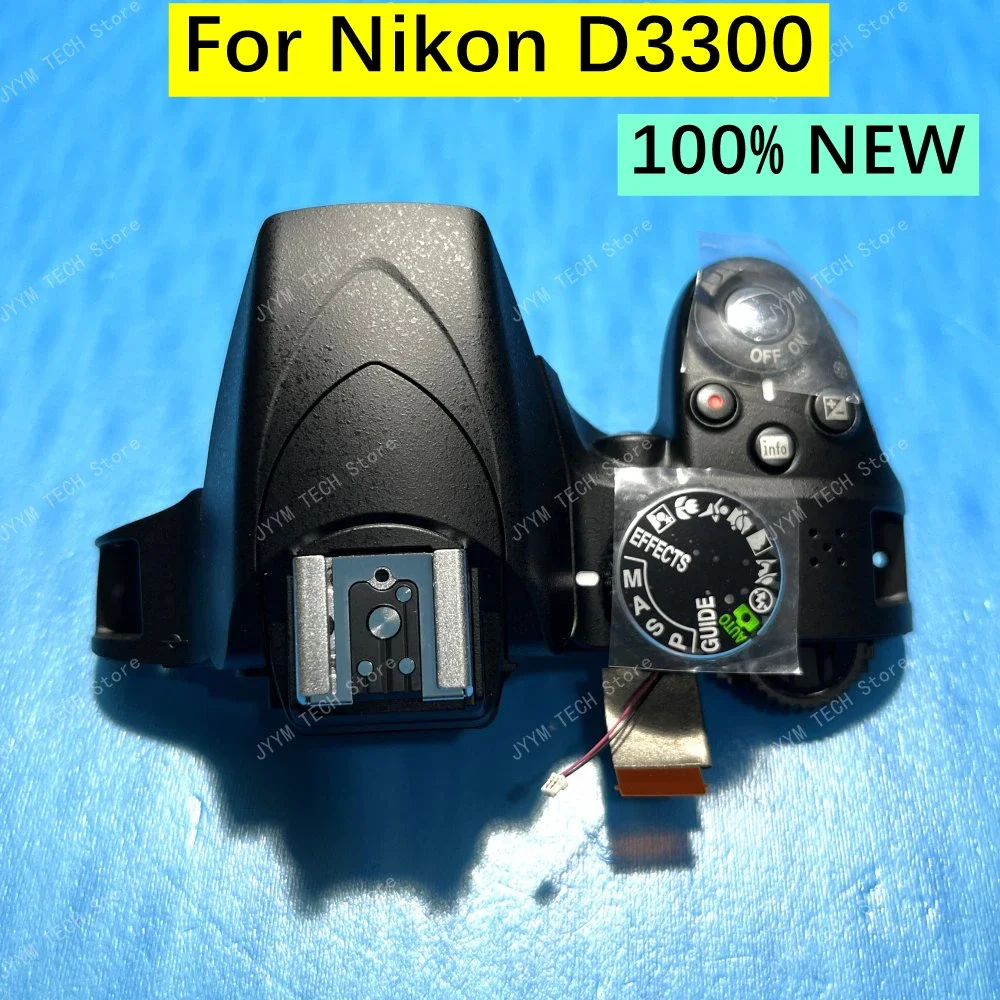Nikon D3300 상단 커버 케이스 쉘 D 3300 카메라 수리 부품용 새 원본