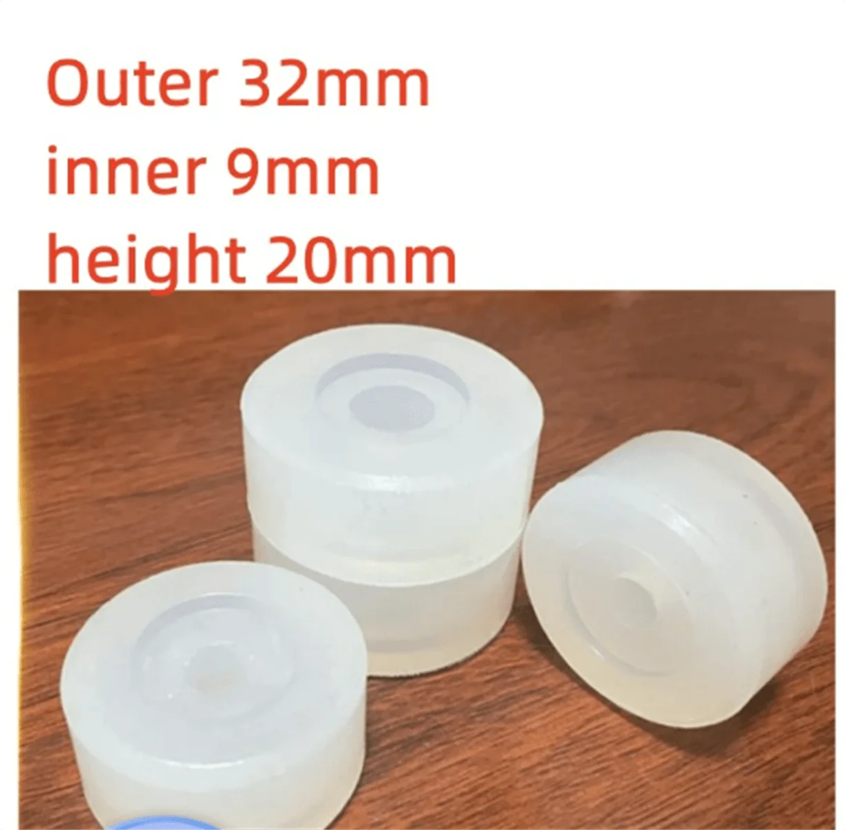 10Pcs Friction Wheels Rubber Pad Capping Chuck Head For XLSGJ 6100