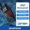 Baofeng UV16M V2 15W Walkie Talkie Frequency replication Six Band With Type-C Cable Upgraded UV9R UV16 Plus AM FM Two Way Radios 6